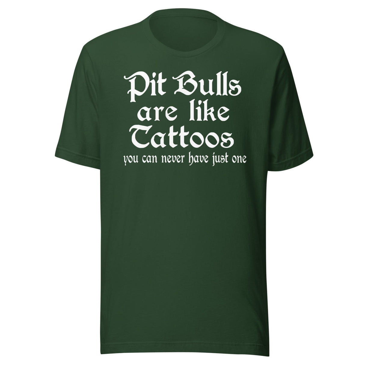 Pit Bulls Are Like Tattoos Shirt