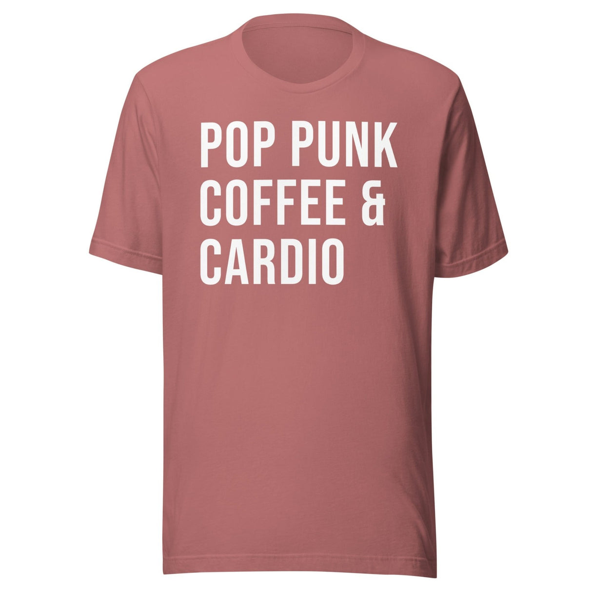 Pop Punk Coffee and Cardio Gym Shirt