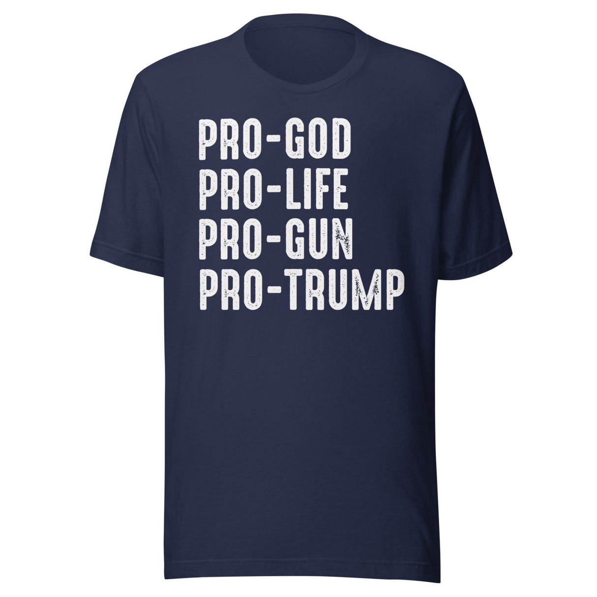 Pro God Pro Life Pro Gun Pro Trump Shirt