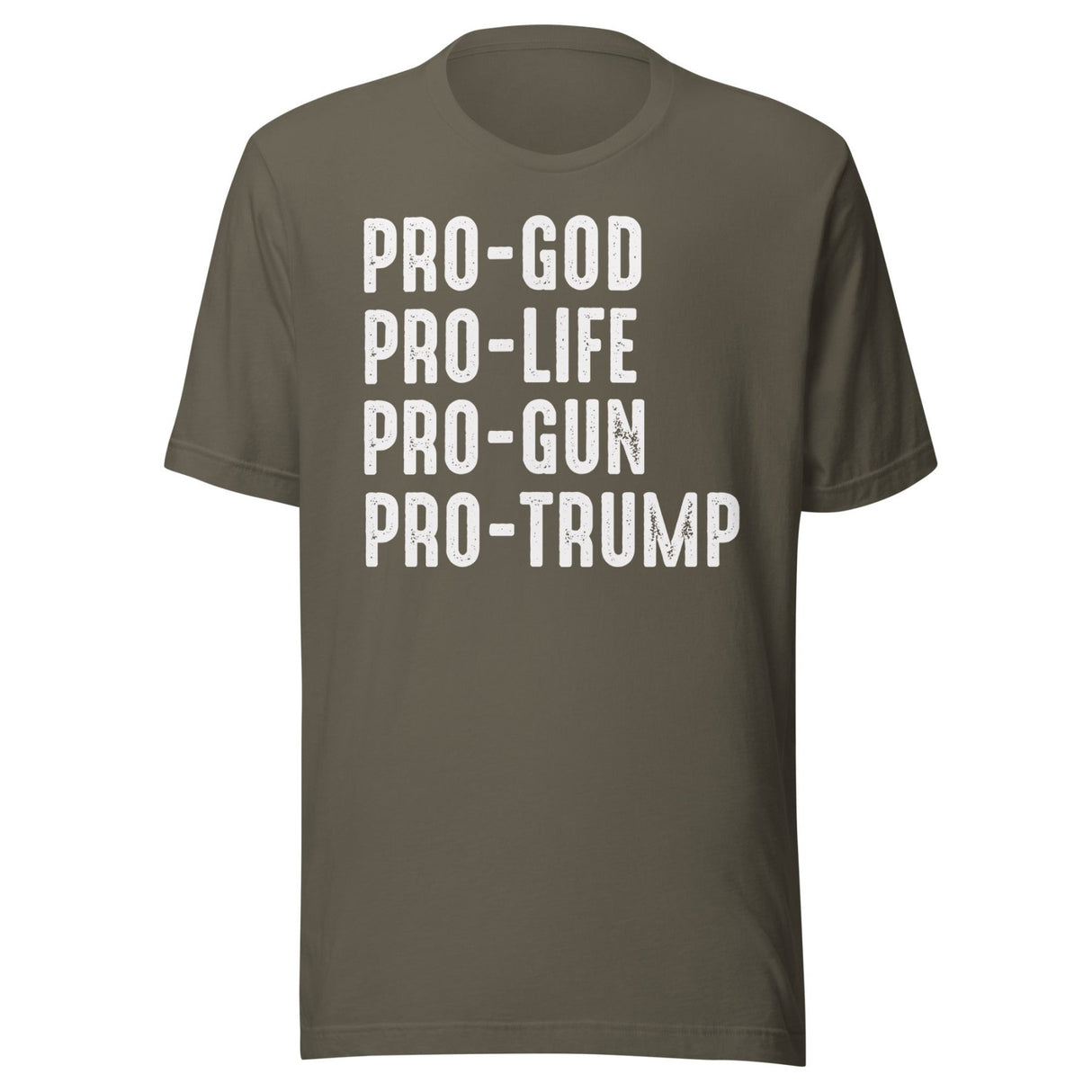 Pro God Pro Life Pro Gun Pro Trump Shirt