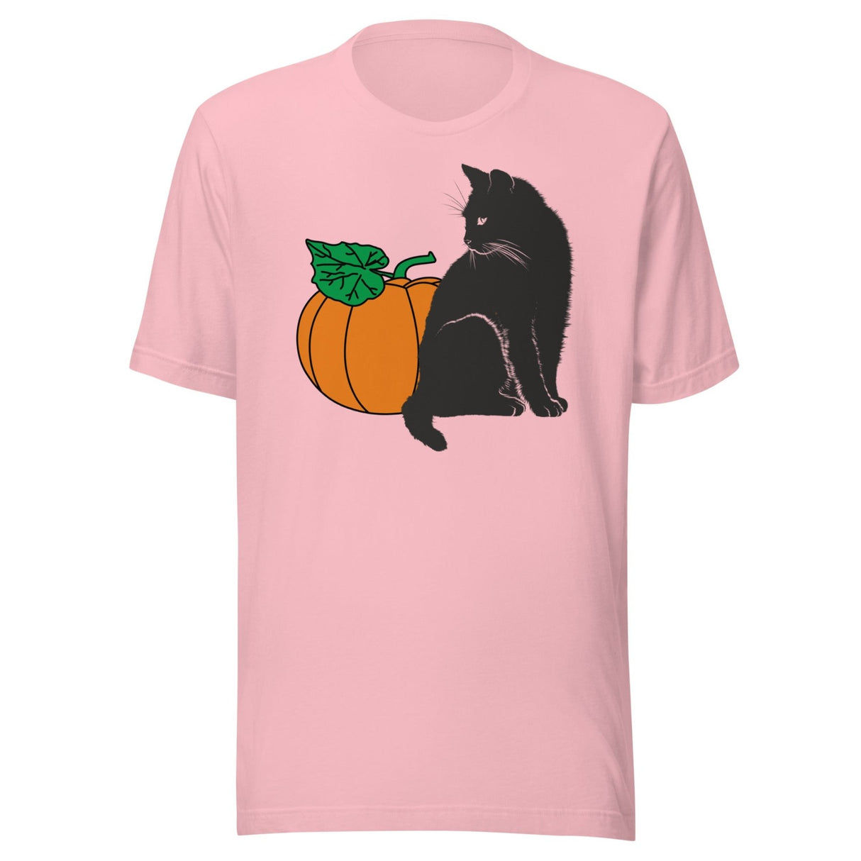 Pumpkin And Cat Shirt