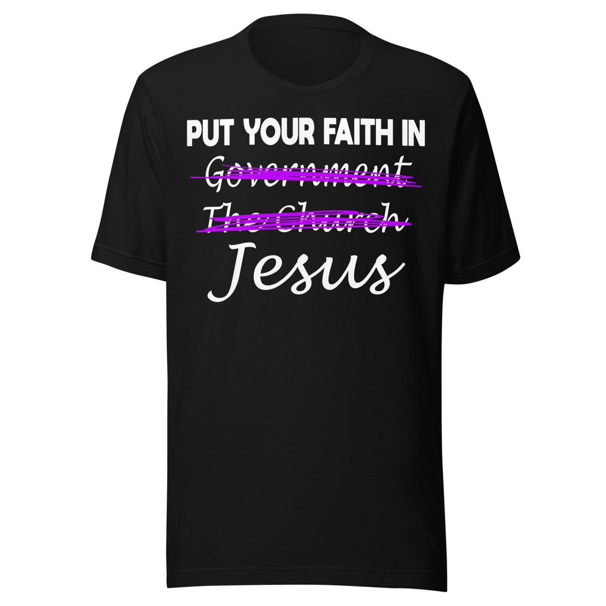 Put Your Faith in Jesus Shirt