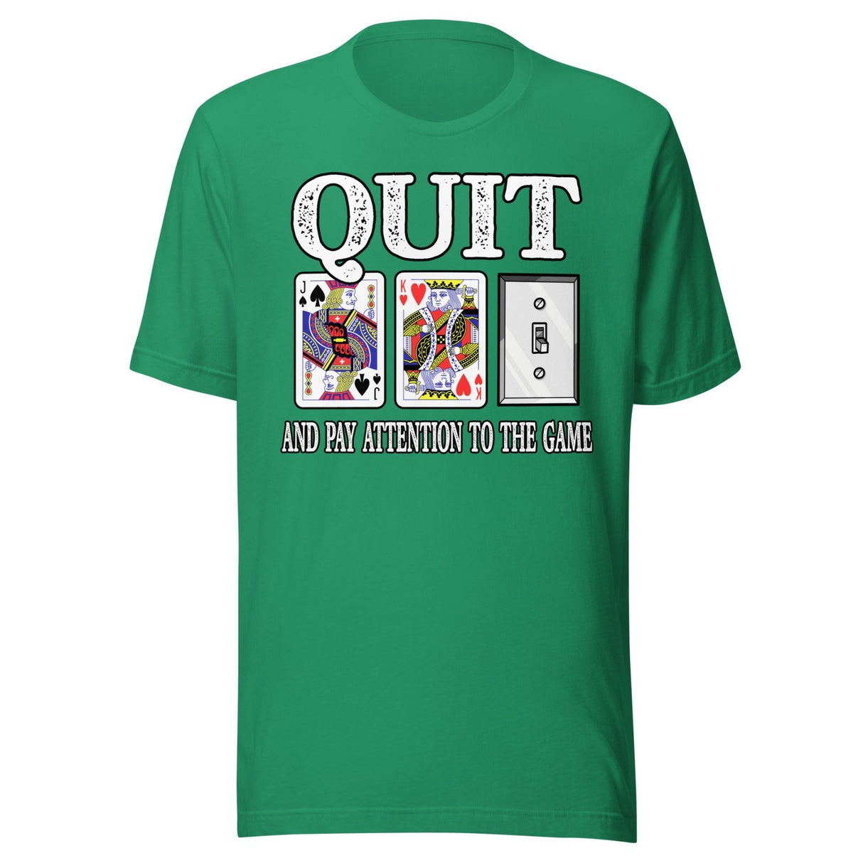 Quit Jack King Off Poker Shirt