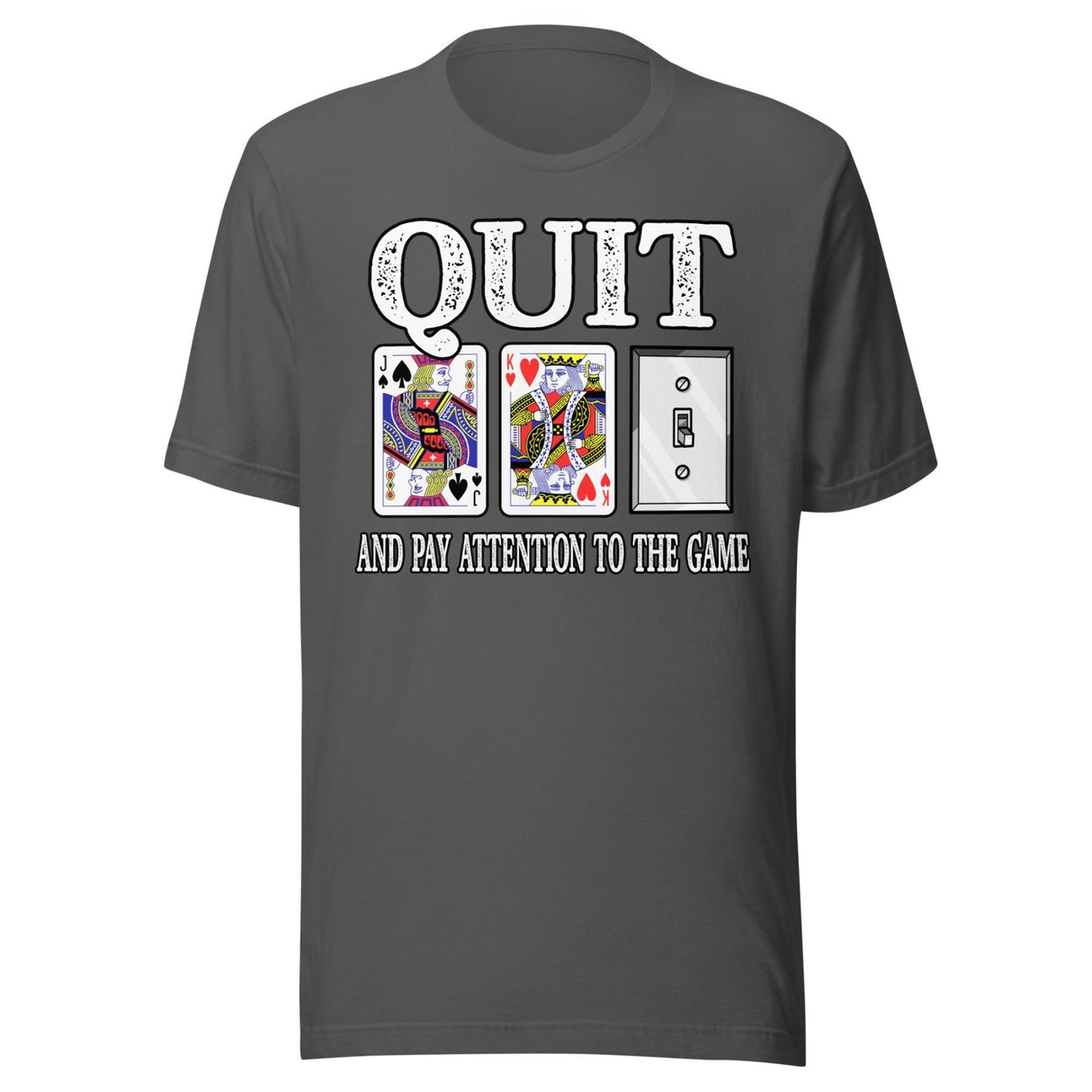 Quit Jack King Off Poker Shirt