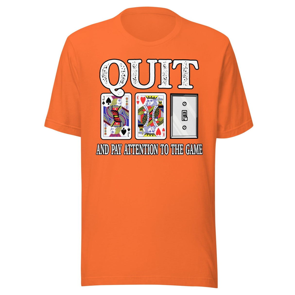 Quit Jack King Off Poker Shirt