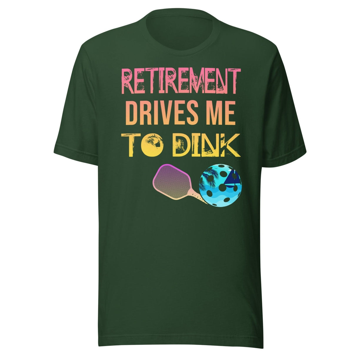 Retirement Drives Me To Dink Shirt