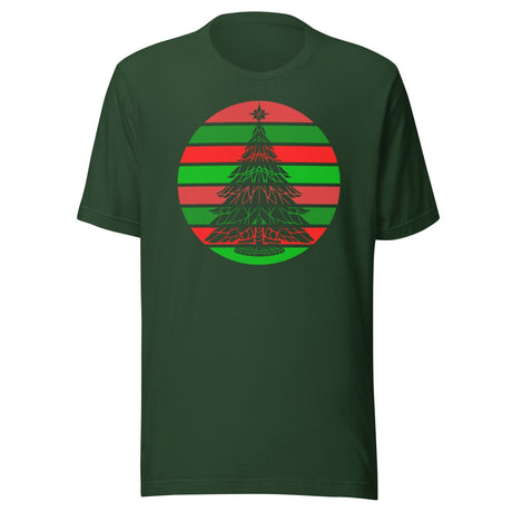 Retro Christmas Tree Shirt