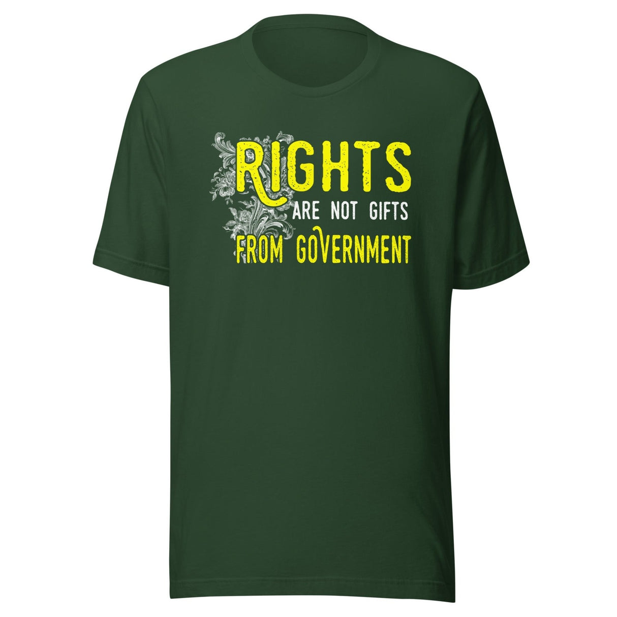 Rights Are Not Gifts From Government Shirt
