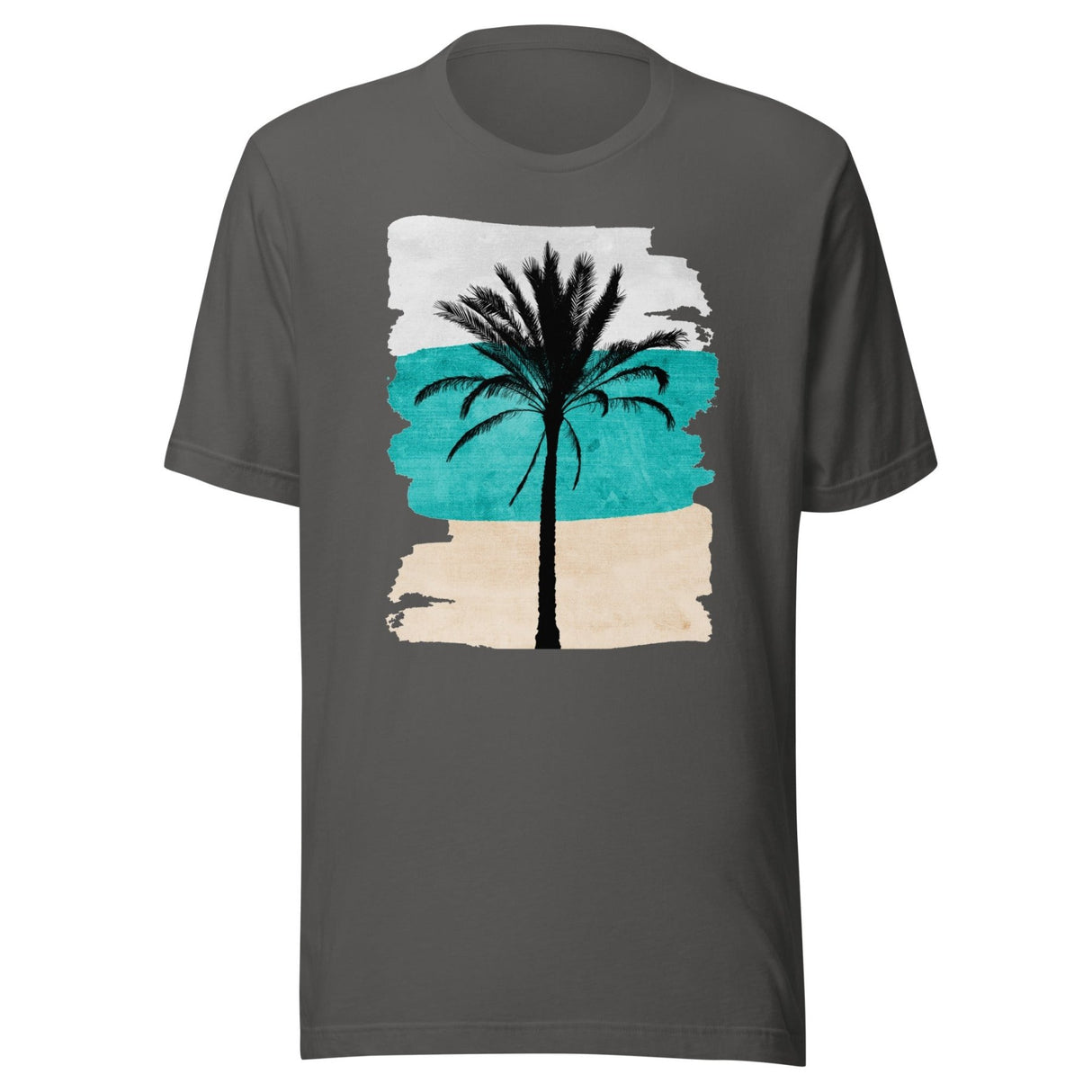 Sand Ocean Sky Single Palm Tree Shirt