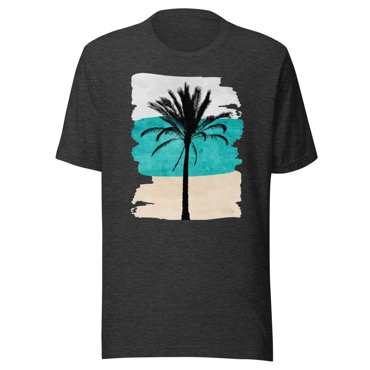 Sand Ocean Sky Single Palm Tree Shirt