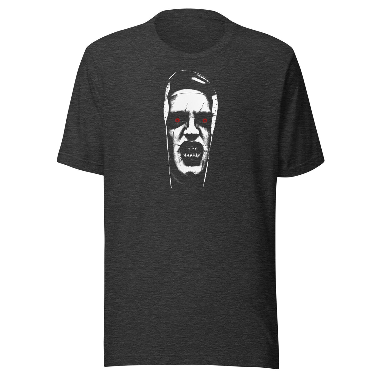 Scary Nun Graphic Halloween Shirt
