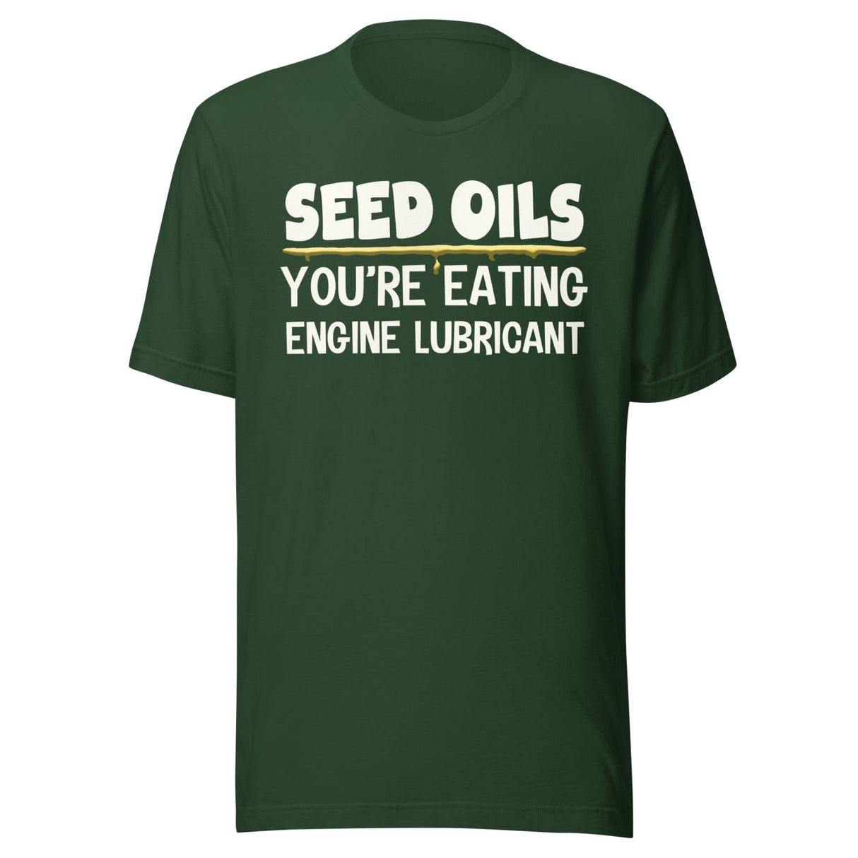 Seed Oils Engine Lubricant Shirt