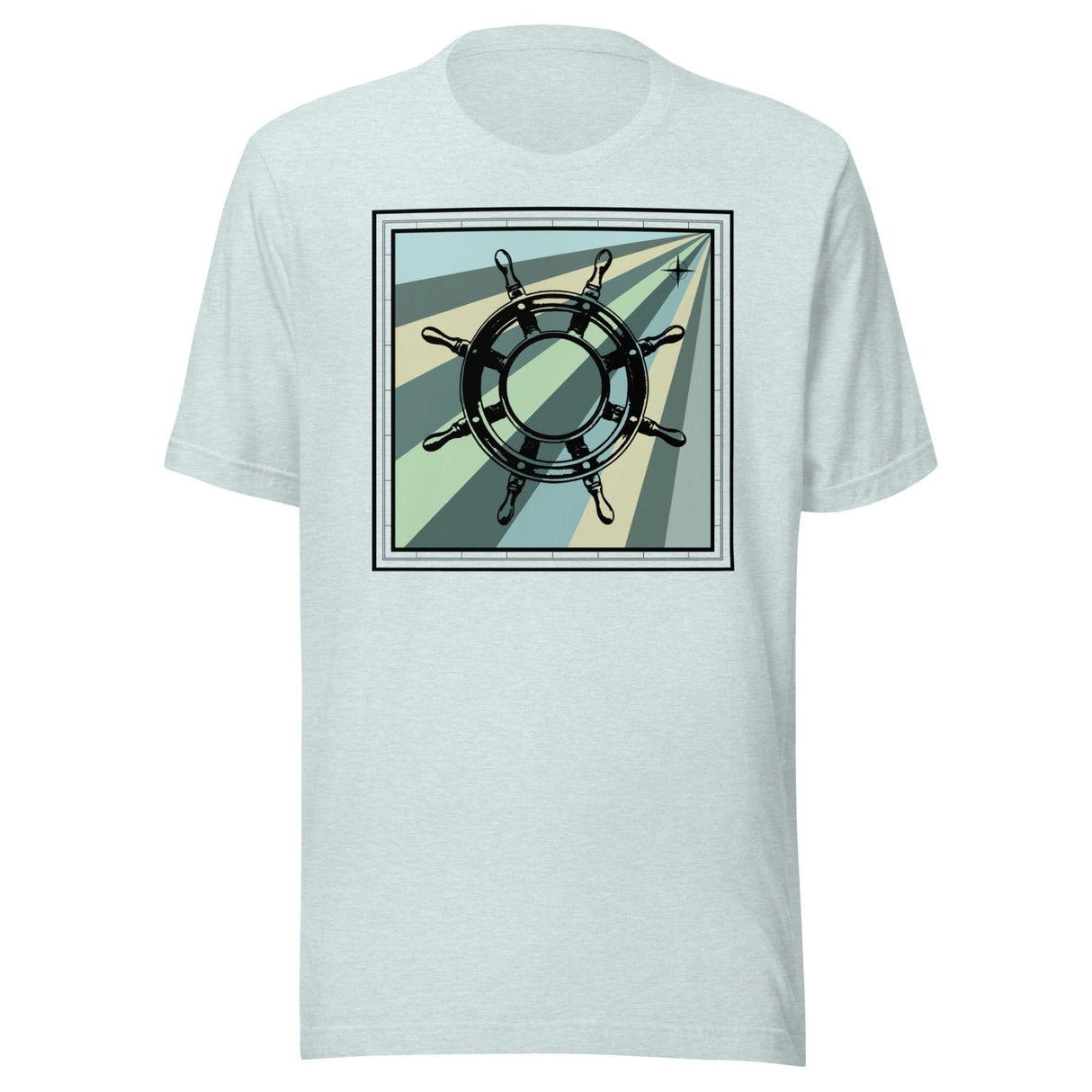 Ship Wheel Compass Graphic Shirt
