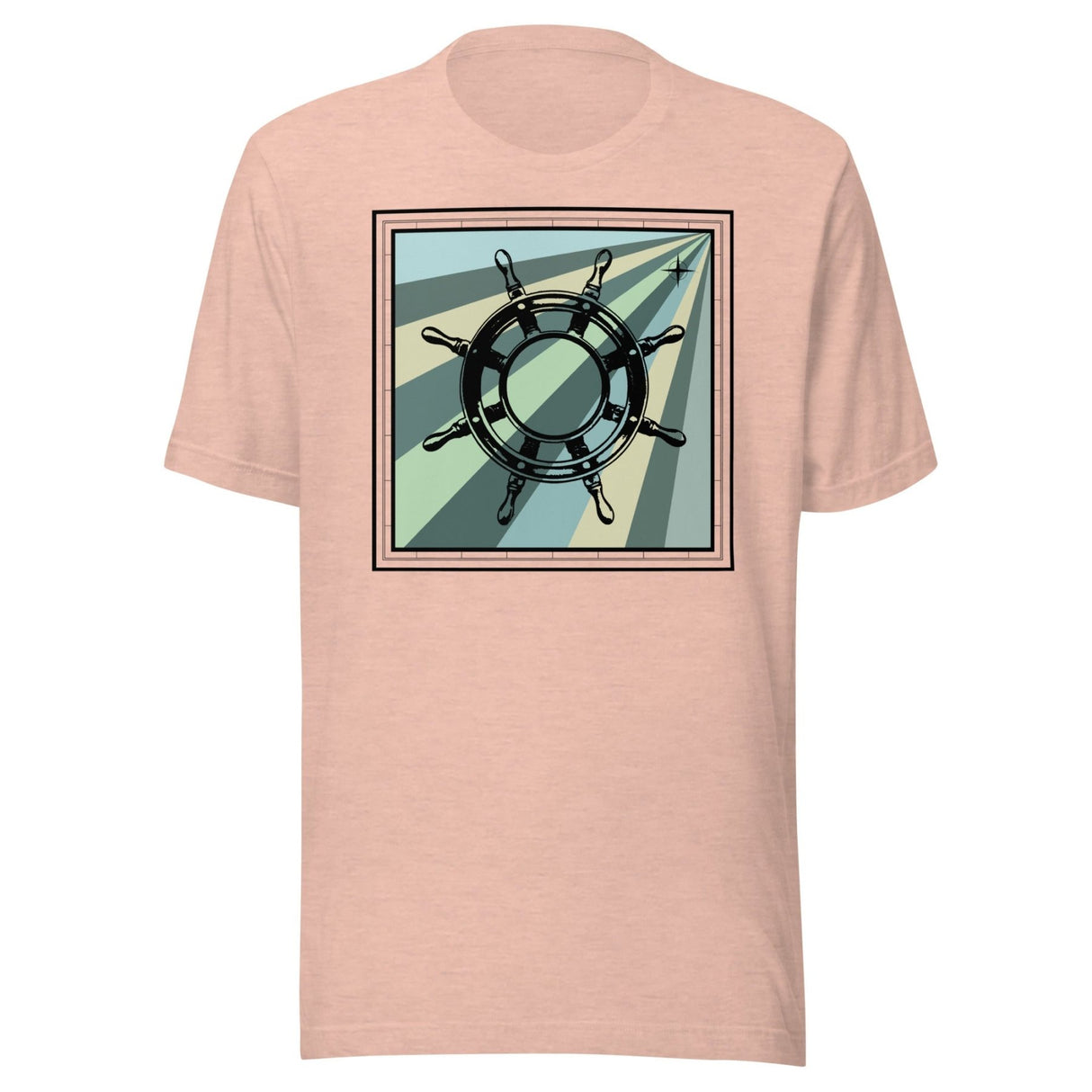 Ship Wheel Compass Graphic Shirt