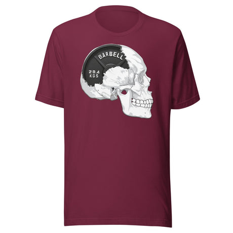 Skull Weight Dumbbell Brain Gym Shirt