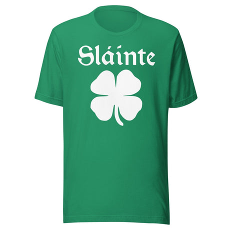 Slainte With Shamrock Shirt