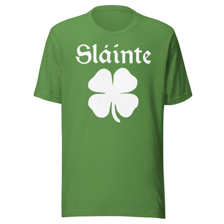 Slainte With Shamrock Shirt