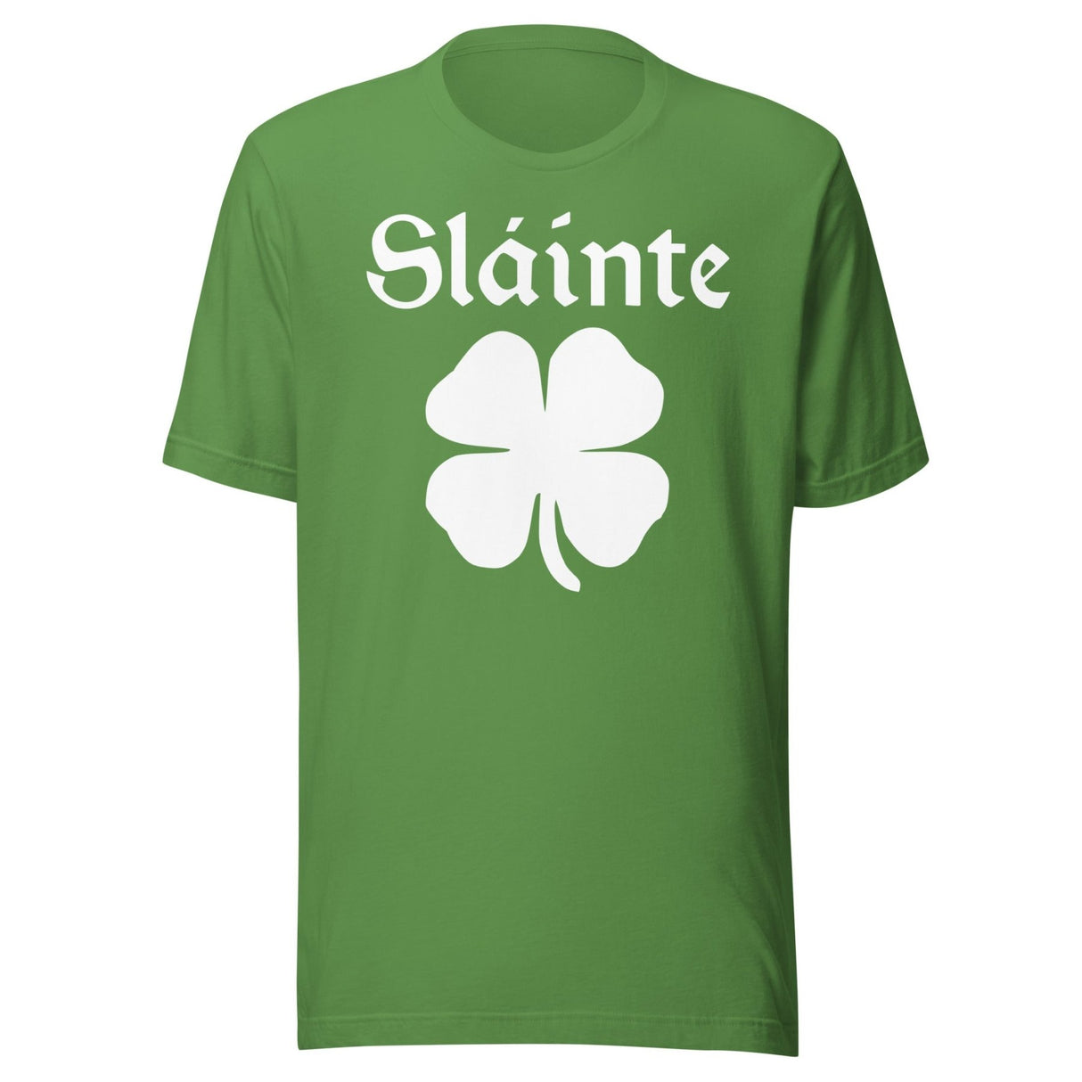 Slainte With Shamrock Shirt