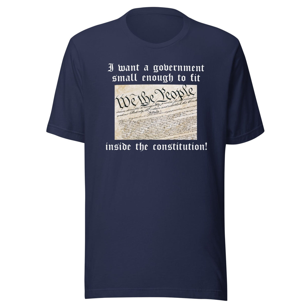 Small Government Constitution Shirt