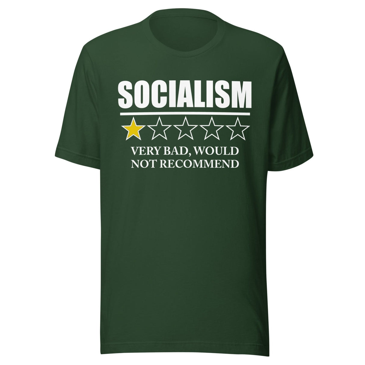 Socialism Very Bad Would Not Recommend Shirt