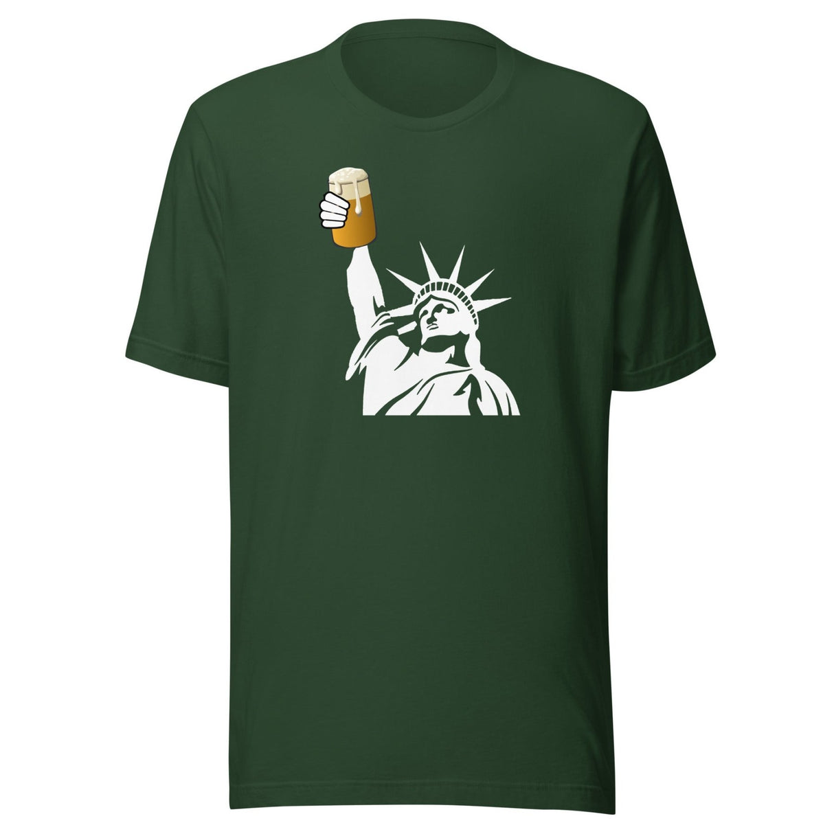 Statue of Liberty Beer Cheers Shirt