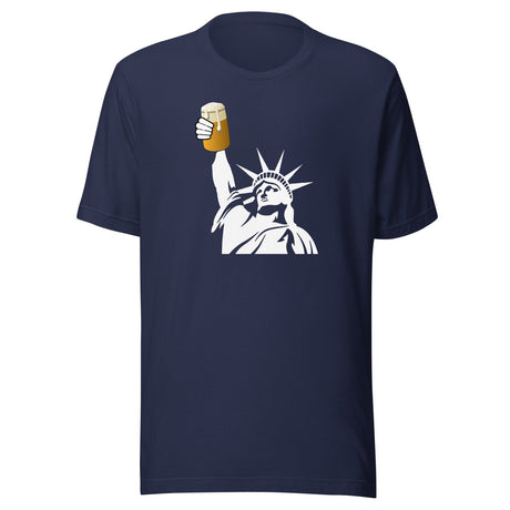 Statue of Liberty Beer Cheers Shirt