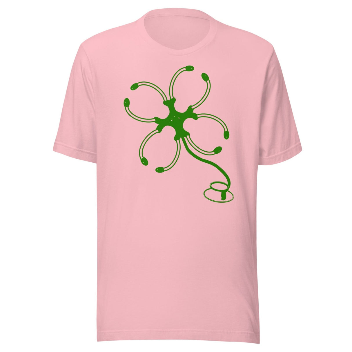 Stethoscope Four Leaf Clover Shirt