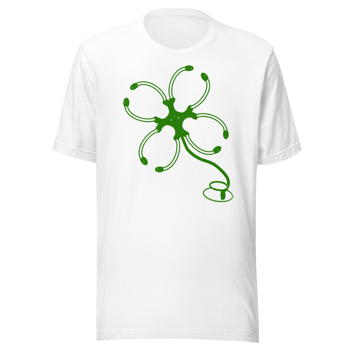 Stethoscope Four Leaf Clover Shirt