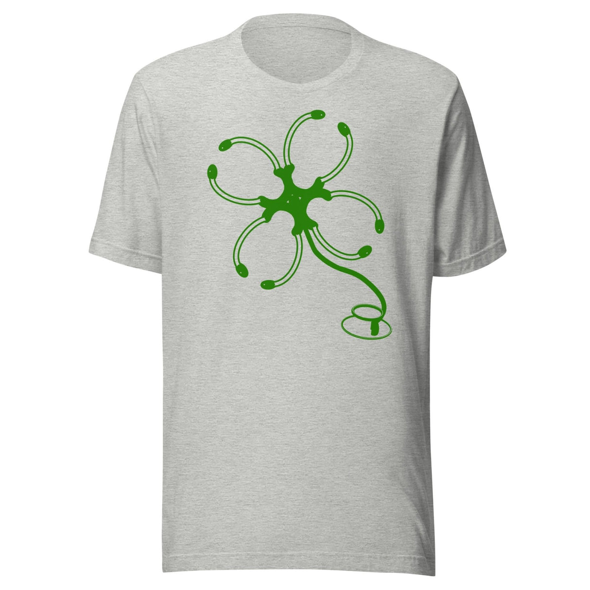 Stethoscope Four Leaf Clover Shirt