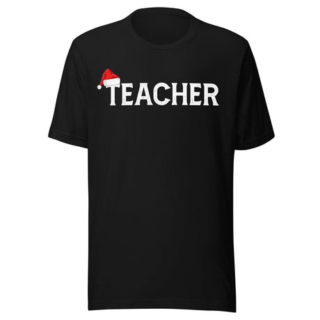 Teacher Santa Hat Shirt