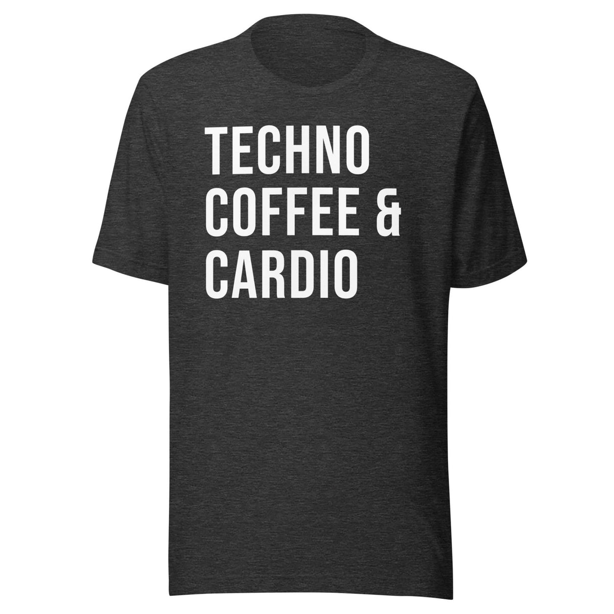 Techno Coffee and Cardio Gym Shirt