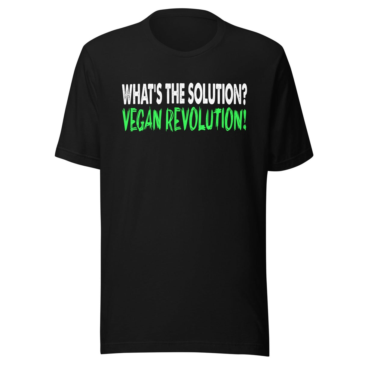 The Solution Is Vegan Revolution Shirt