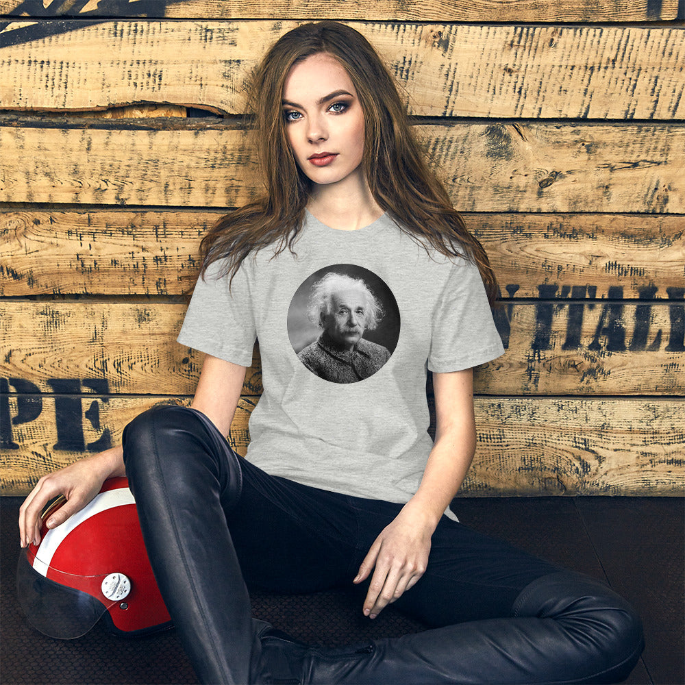Albert Einstein Portrait Women's Shirt