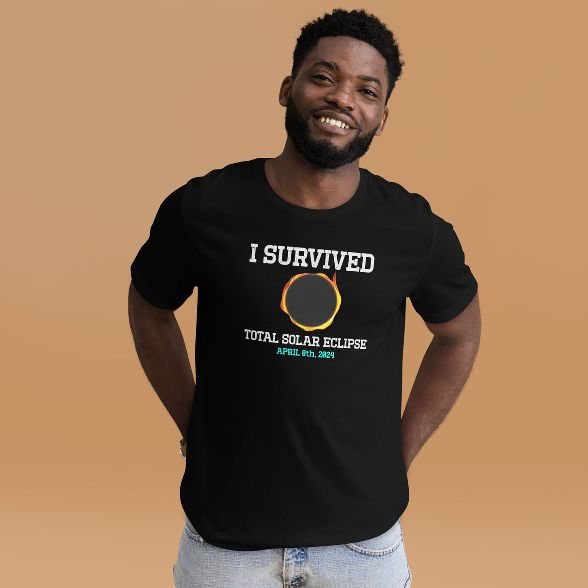 I Survived The Total Solar Eclipse of 2024 Men's Shirt