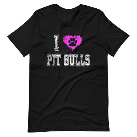 I Love Pit Bulls Shirt