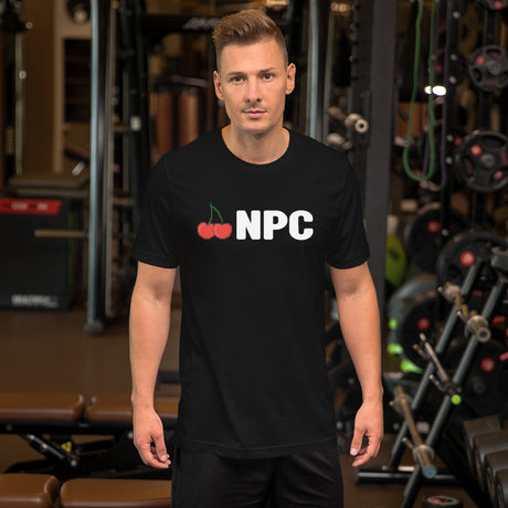 NPC Pixelated Cherries Men's Shirt
