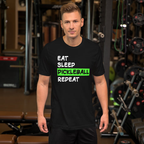 Eat Sleep Pickleball Repeat Men's Shirt
