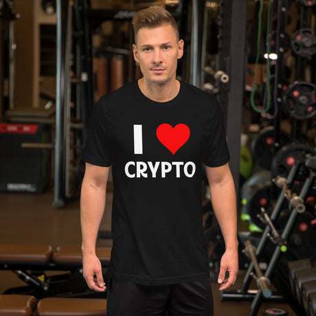 I Love Crypto Men's Shirt