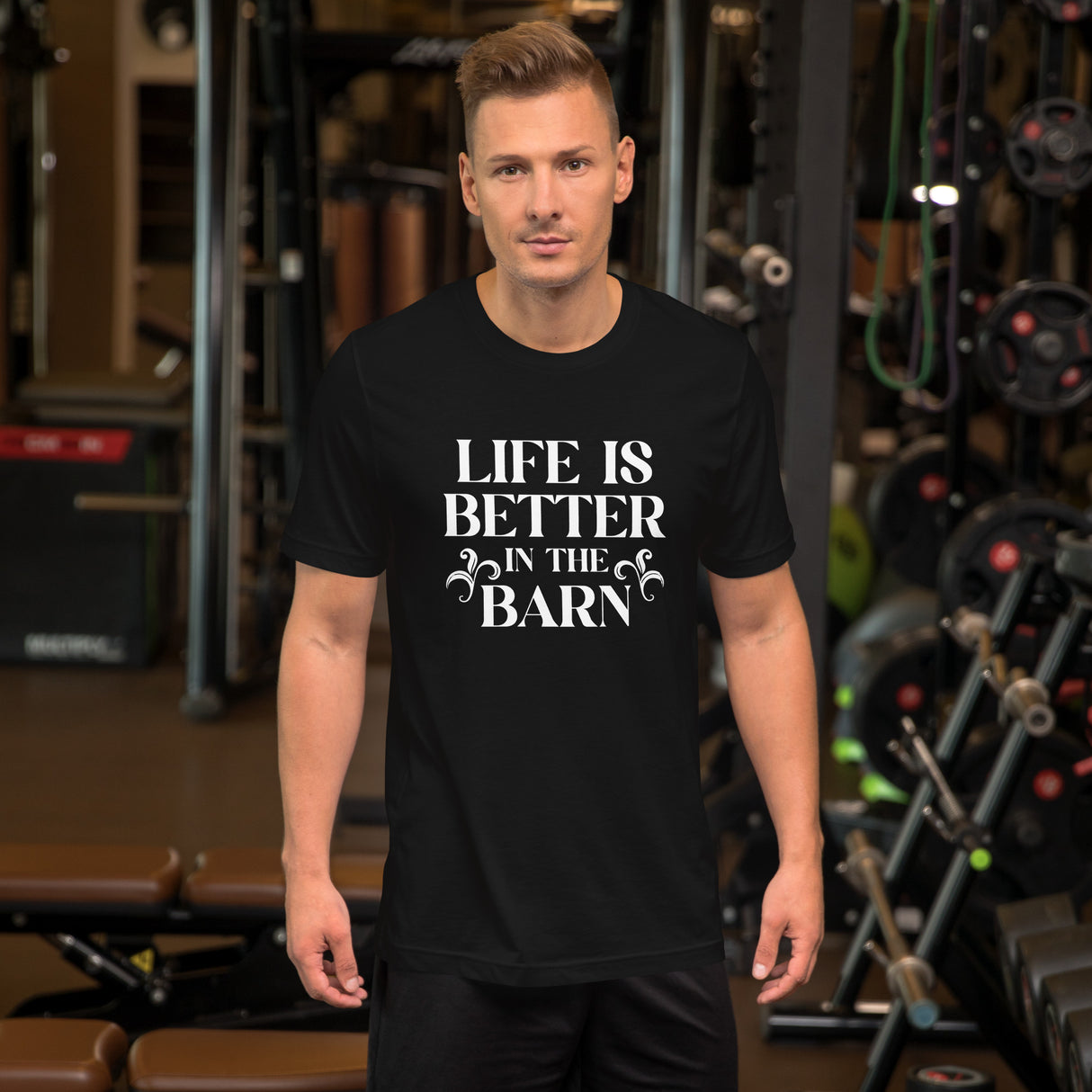 Life Is Better In The Barn Men's Shirt