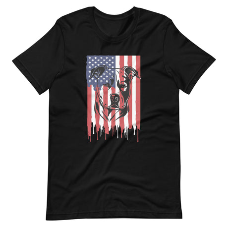 Pit Bull American Flag Shirt