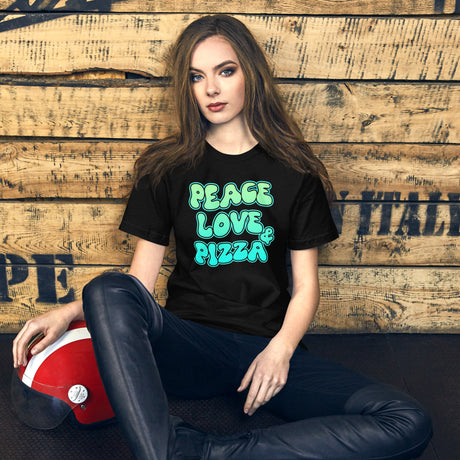 Peace Love and Pizza Women's Shirt