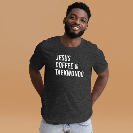 Jesus Coffee Taekwondo Men's Shirt