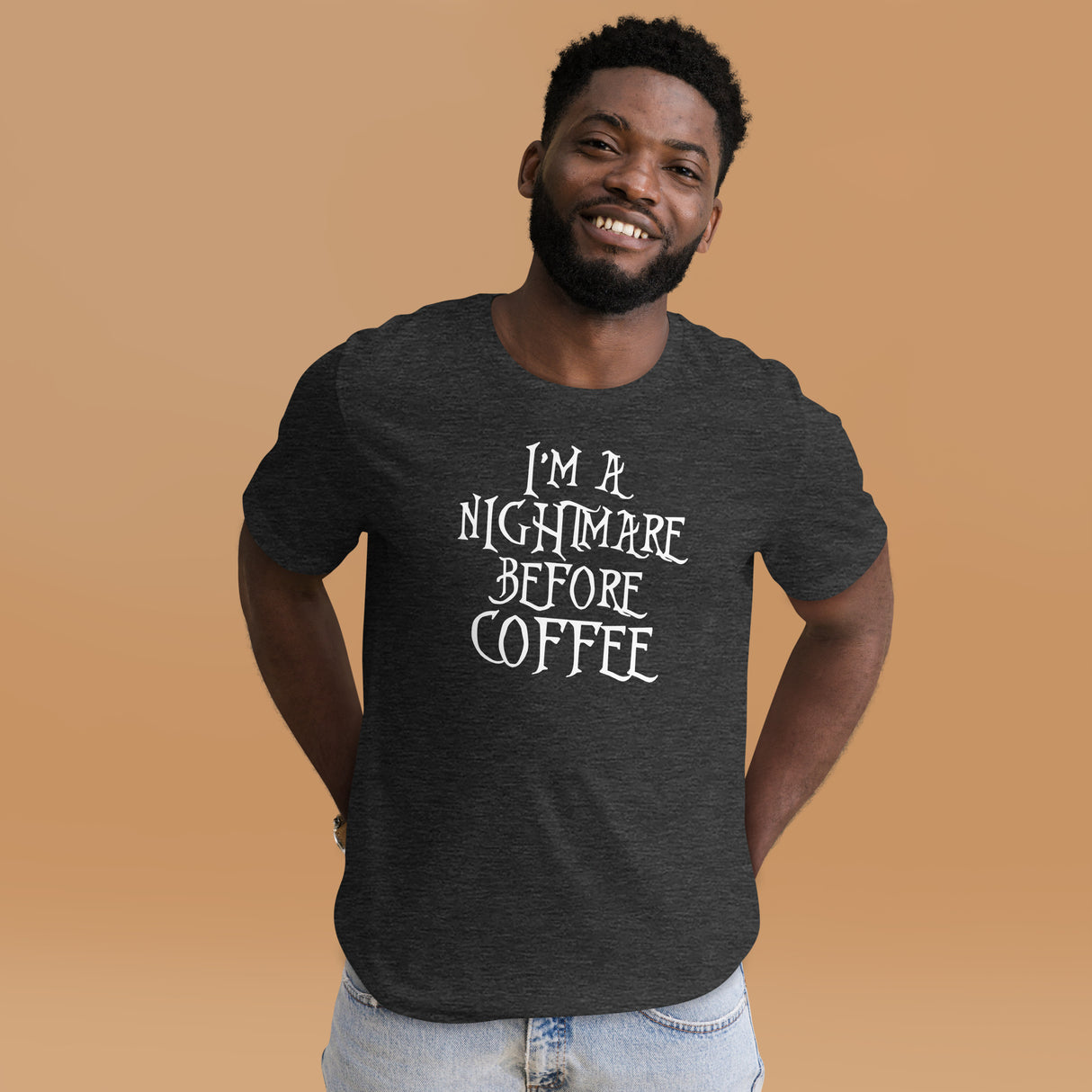 I'm A Nightmare Before Coffee Men's Shirt