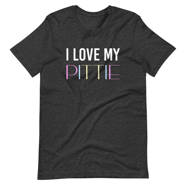 I Love My Pittie Shirt