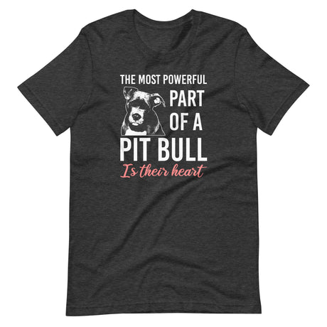 Pit Bull Powerful Heart Shirt