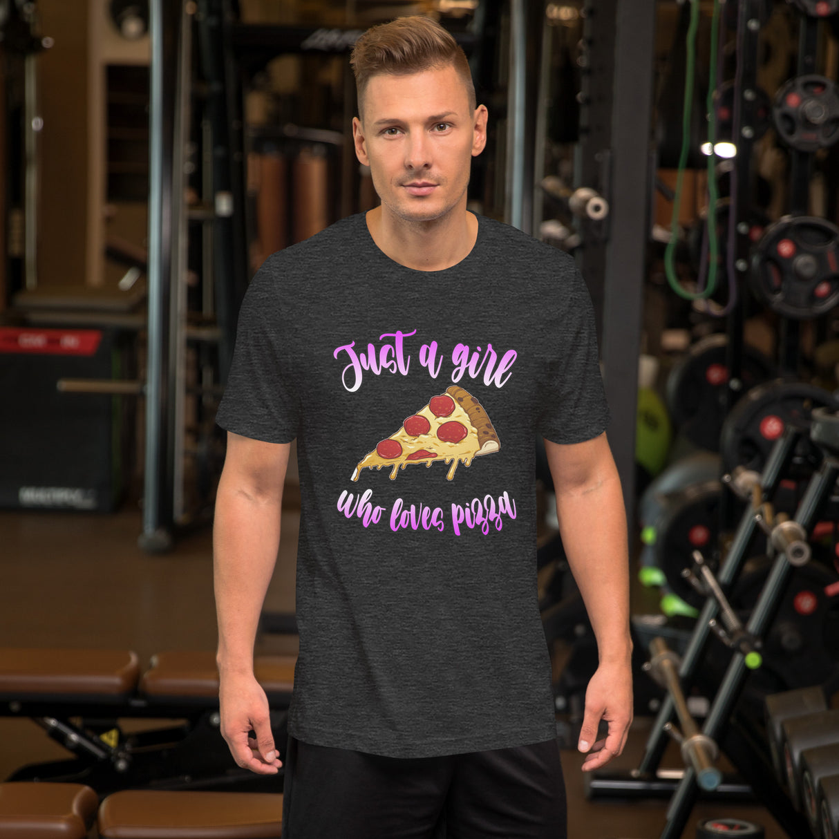 Just A Girl Who Loves Pizza Men's Shirt