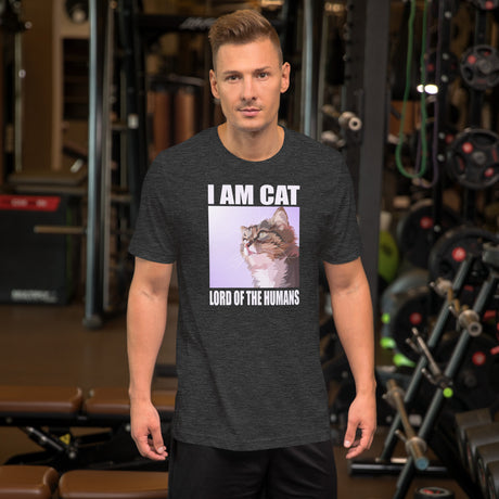 I am Cat Lord of The Humans Men's Shirt
