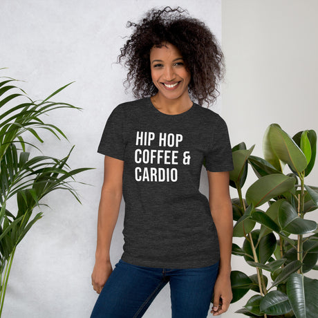 Hip Hop Coffee and Cardio Women's Gym Shirt