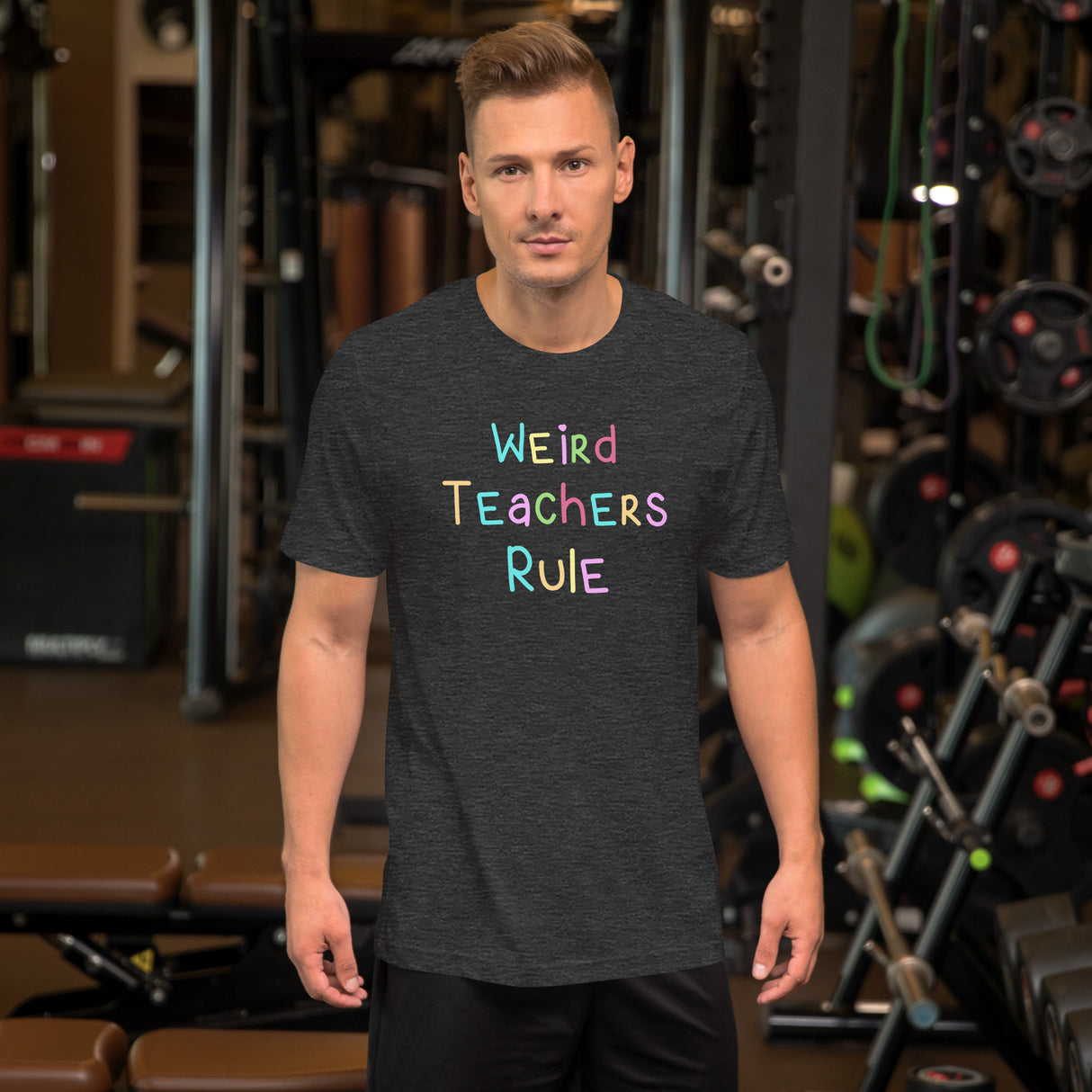 Weird Teachers Rule Men's Shirt