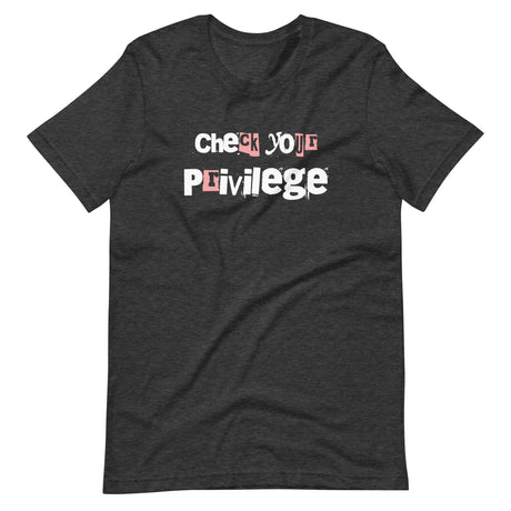 Check Your Privilege Punk Shirt